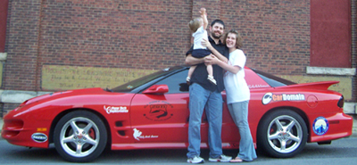 Levi Elza and his Trans Am