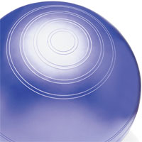 Purple exercise ball