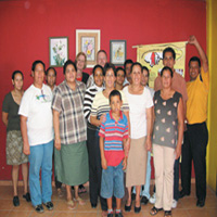 Group shot of Twinning Program participants
