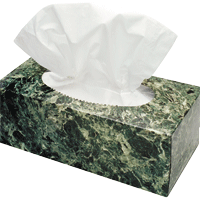 Open box of tissues