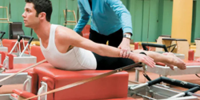 Man with hemophilia does Pilates