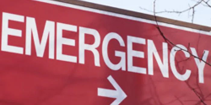 Hospital Emergency Room sign