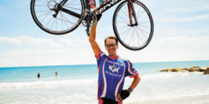 Barry Haarde manages his bleeding disorder from coast to coast