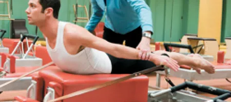 Man with hemophilia does Pilates