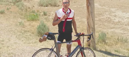 Cyclist Raises Funds for Global Hemophilia Community