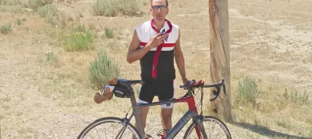 Cyclist Raises Funds for Global Hemophilia Community