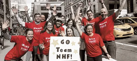 Group photo of Team NHF