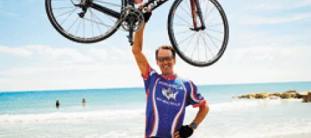 Barry Haarde manages his bleeding disorder from coast to coast